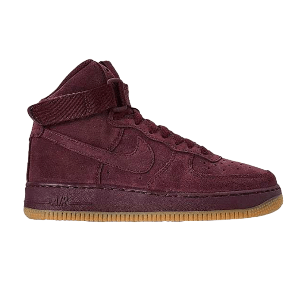 Кроссовки Nike Air Force 1 High LV8 GS 'Burgundy Crush'