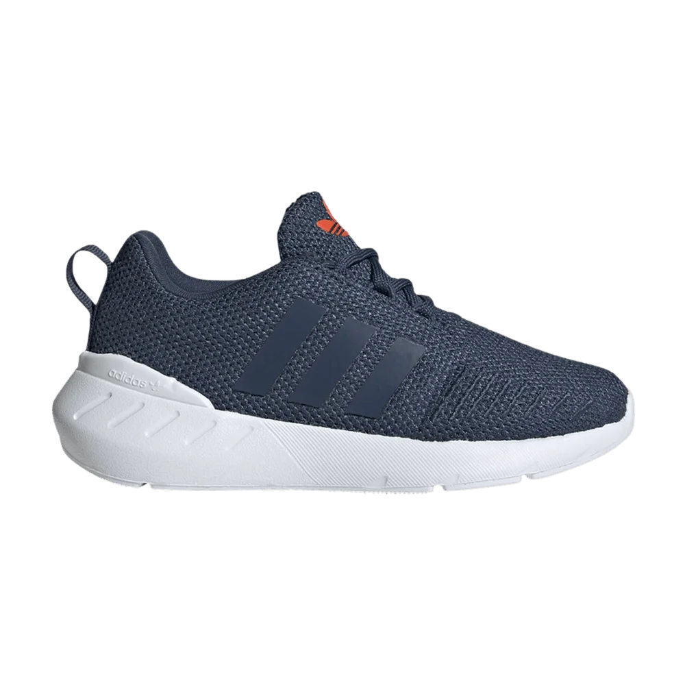 Кроссовки Adidas Swift Run 22 Little Kid 'Mineral Blue'