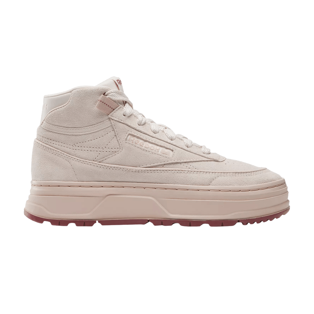 Кроссовки Reebok Wmns Club C Geo Mid 'Pink Stucco'