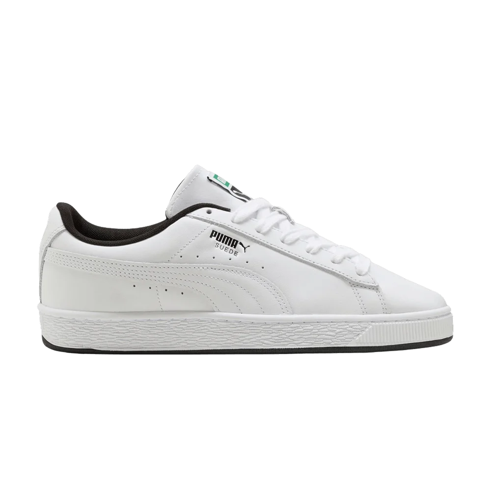 Кроссовки Puma Suede 'White Black'