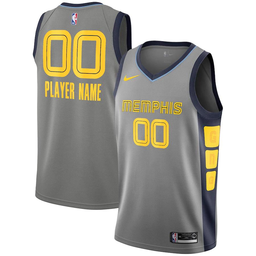 Баскетбольная джерси 2021-22 Memphis Grizzlies Nike City Edition Swingman Jersey – Custom