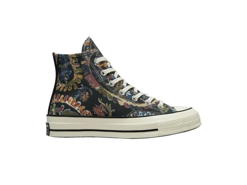 Кроссовки Converse Wmns Chuck 70 High 'Fall Florals - Black'