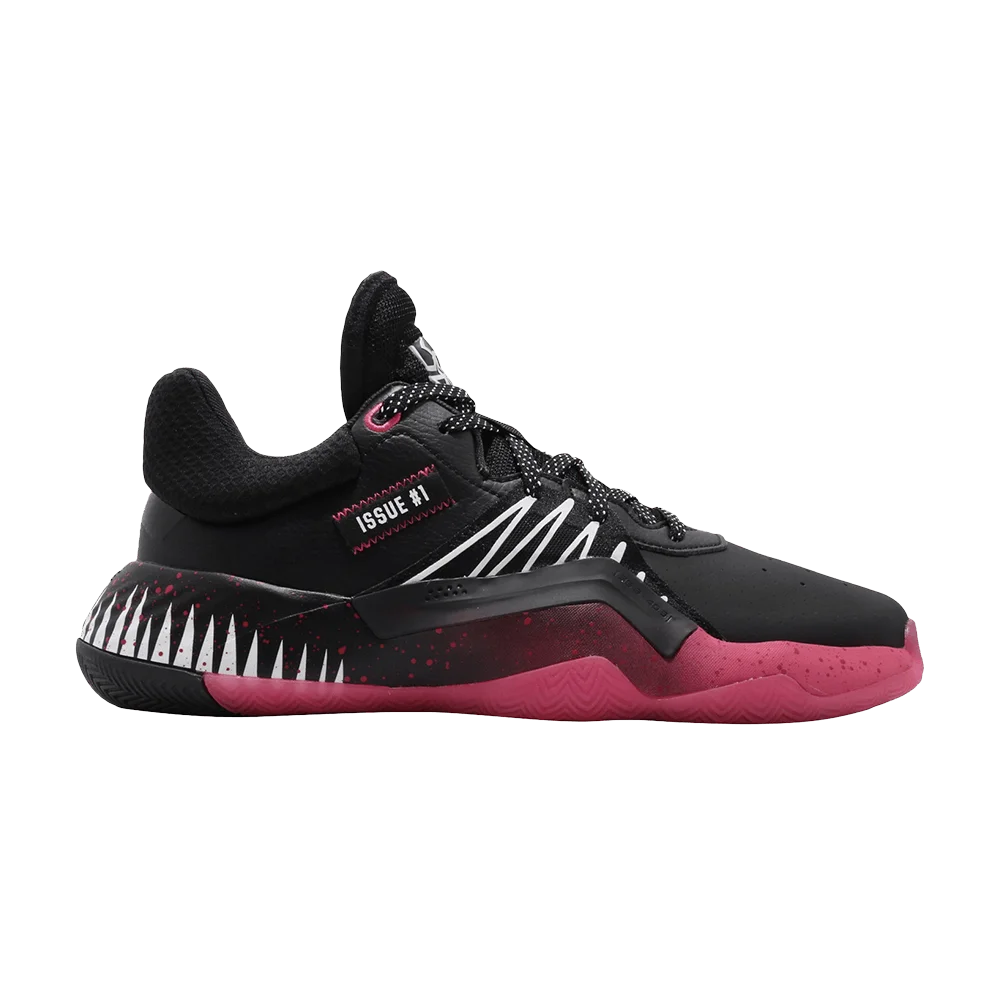 Кроссовки Marvel x adidas D.O.N. Issue #1 GCA 'Symbiote Spider-Man'
