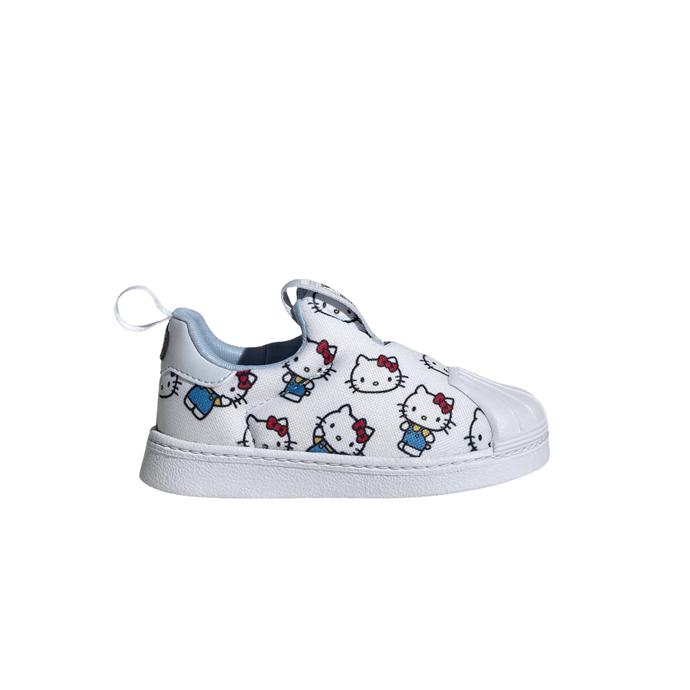 Кроссовки Hello Kitty x adidas Superstar 360 I 'White Allover Print'