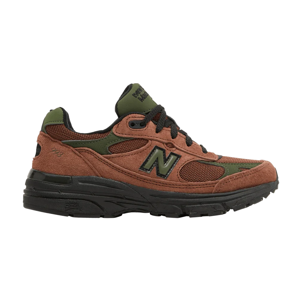 Кроссовки Aimé Leon Dore x New Balance Wmns 993 Made In USA 'Beef & Broccoli'