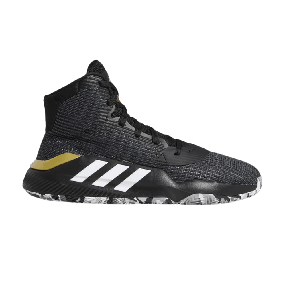 Кроссовки Adidas Pro Bounce 2019 'Black White'