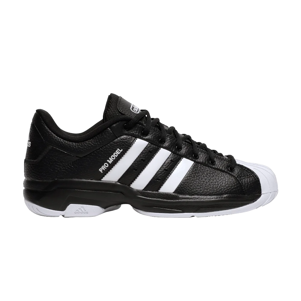 Кроссовки adidas Pro Model 2G Low 'Black White'