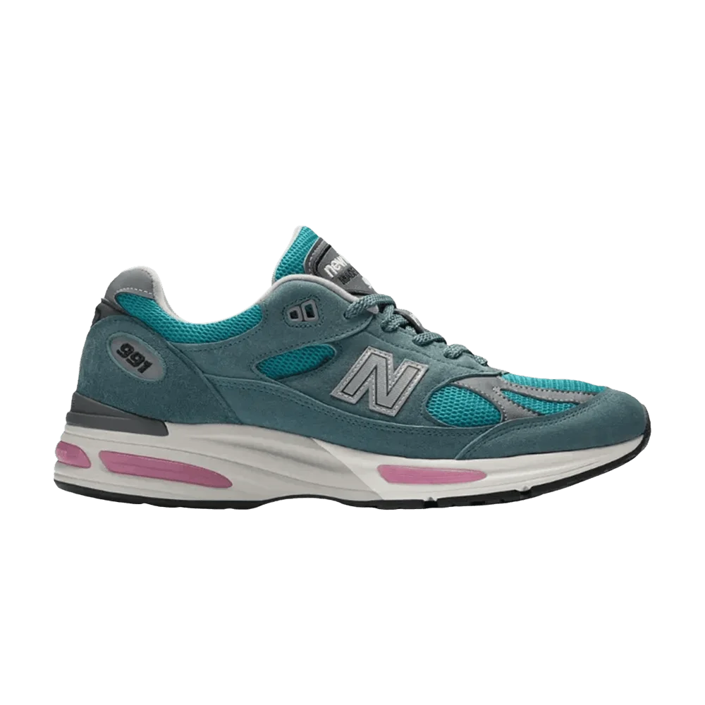 Кроссовки New Balance 991v2 Made In UK 'Porcelain Green'