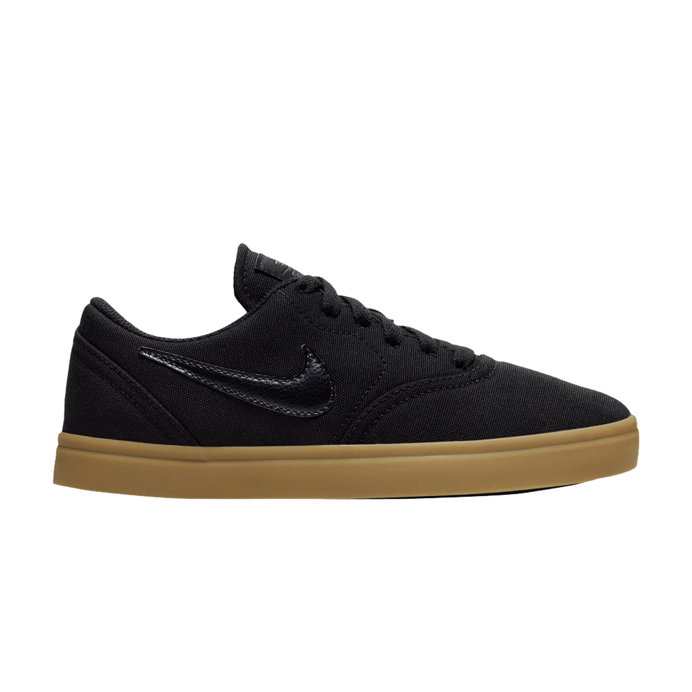 Кроссовки Nike Check Canvas SB GS 'Black Gum'