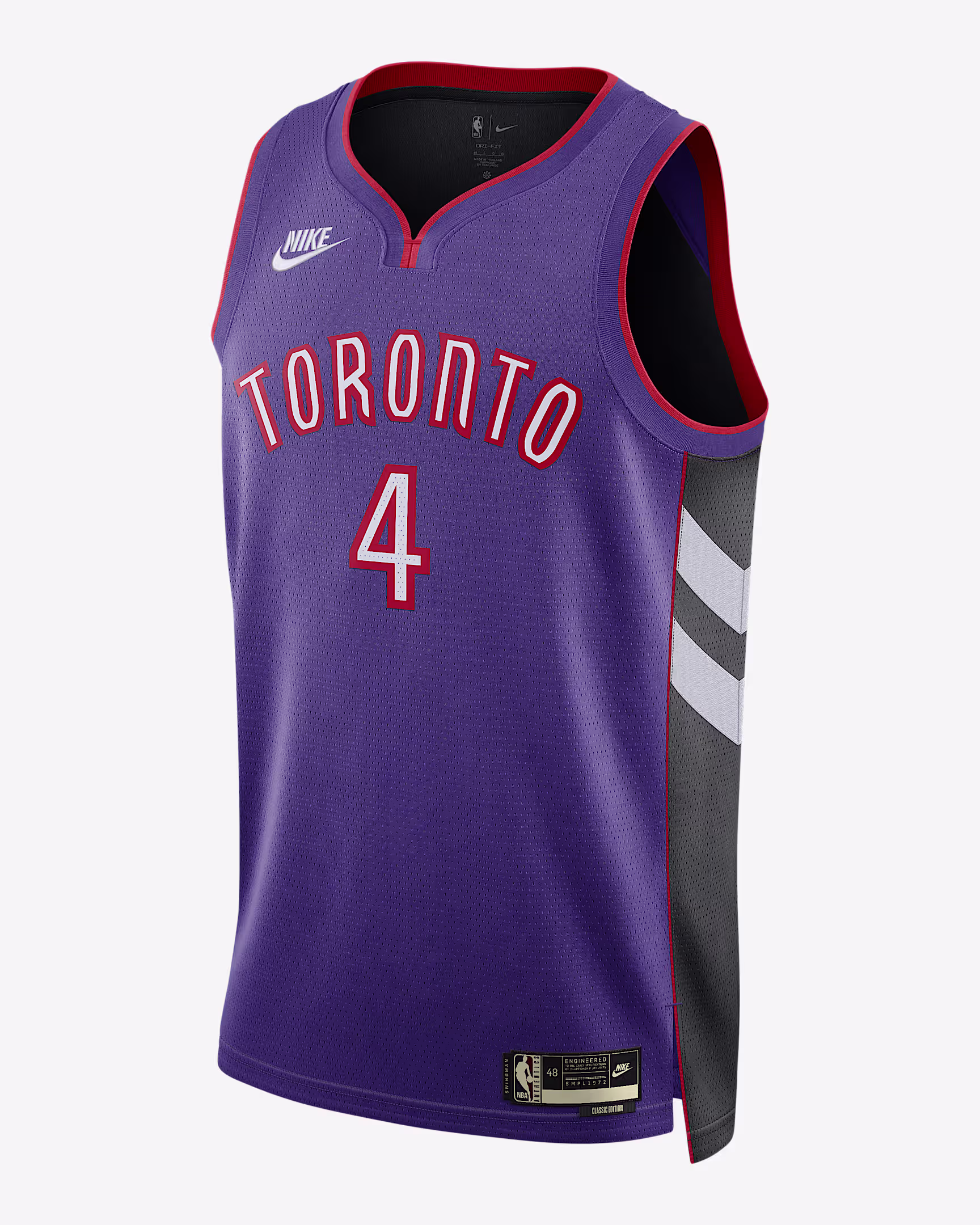 Баскетбольное джерси Scottie Barnes Toronto Raptors 24-25 Hardwood Classics Swingman