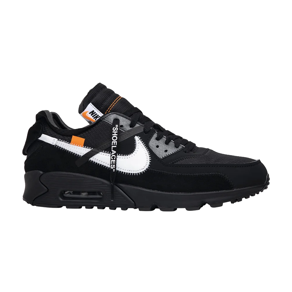 Кроссовки Off-White x Nike Air Max 90 'Black'