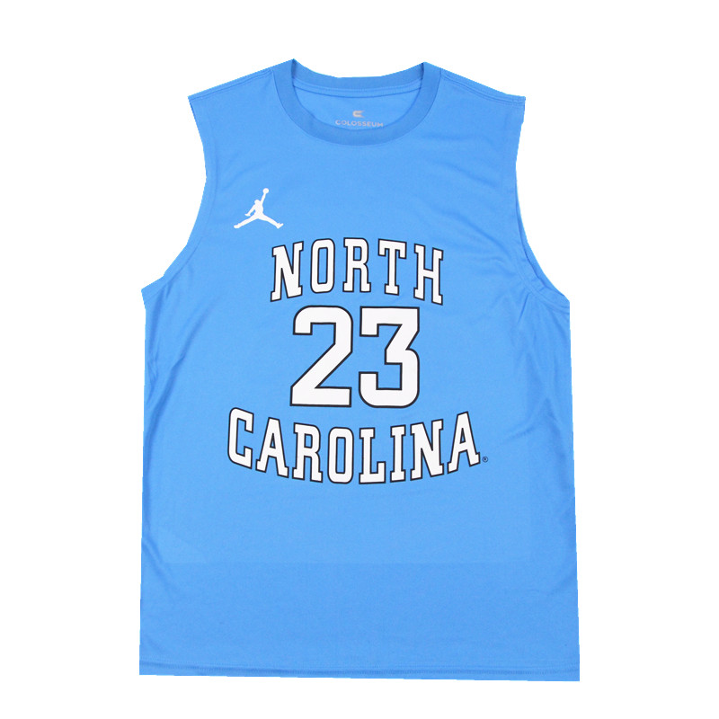 Спортивная майка Air Jordan North Carolina Blue Training Undershirt