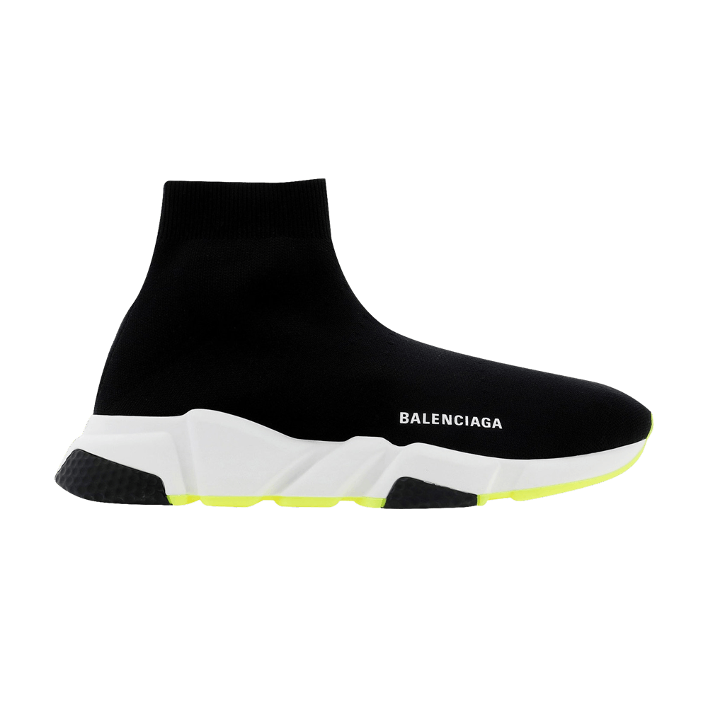 Кроссовки Balenciaga Speed Sneaker 'Black Fluo Yellow'