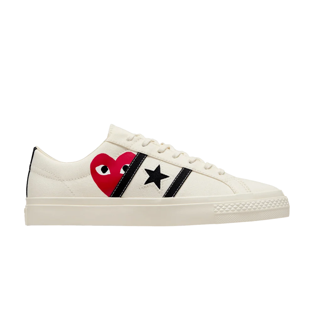 Кроссовки Comme des Garçons PLAY x Converse One Star Academy Pro 'Milk Black'