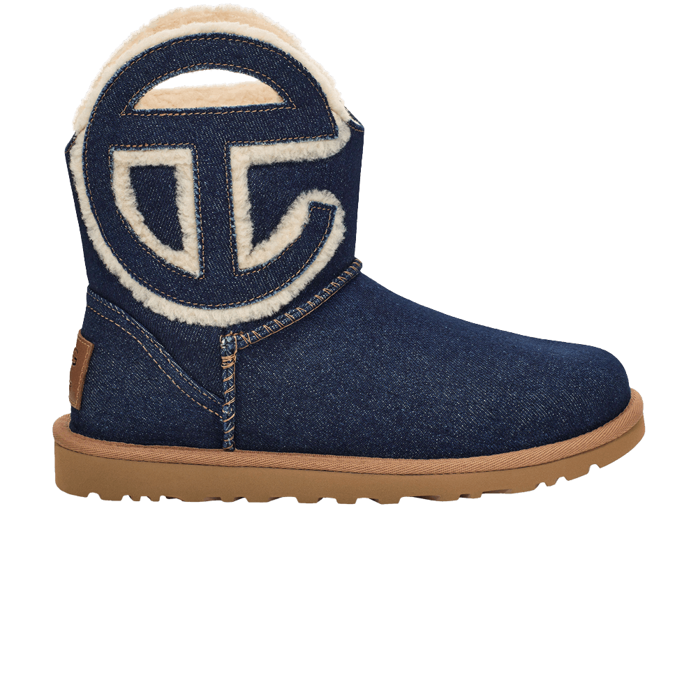 Кроссовки UGG Telfar x Logo Mini Boot 'Indigo Denim'