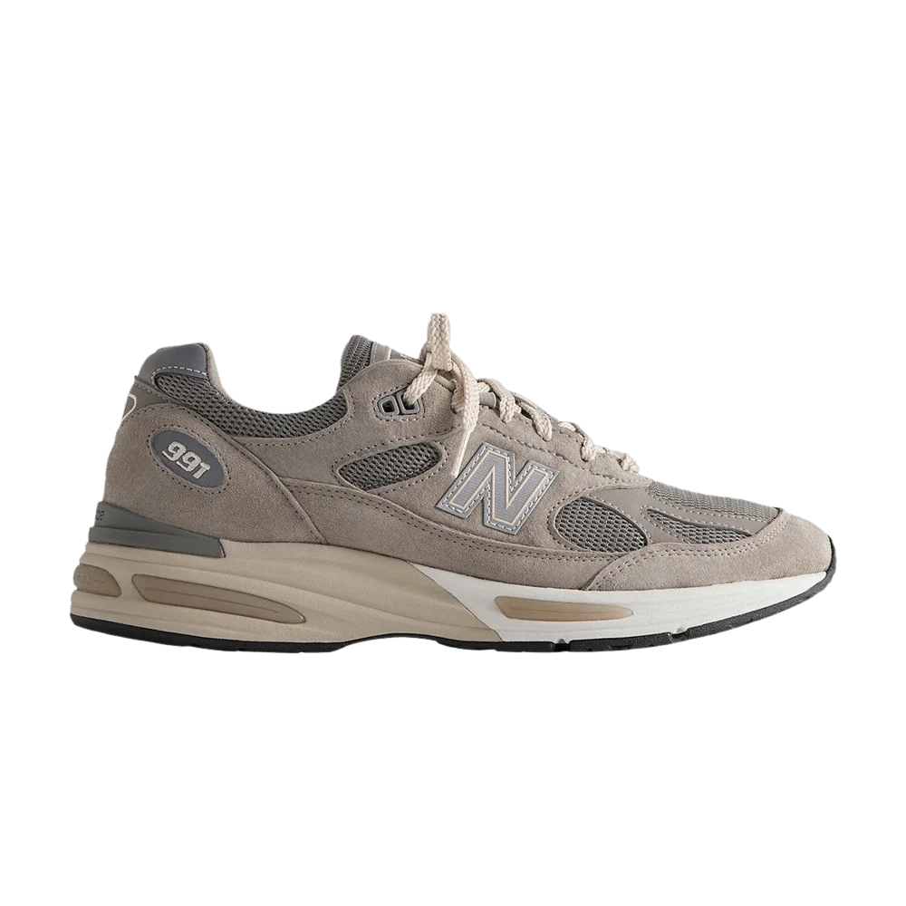 Кроссовки Kith x New Balance 991v2 Made in UK 'Moonrock'