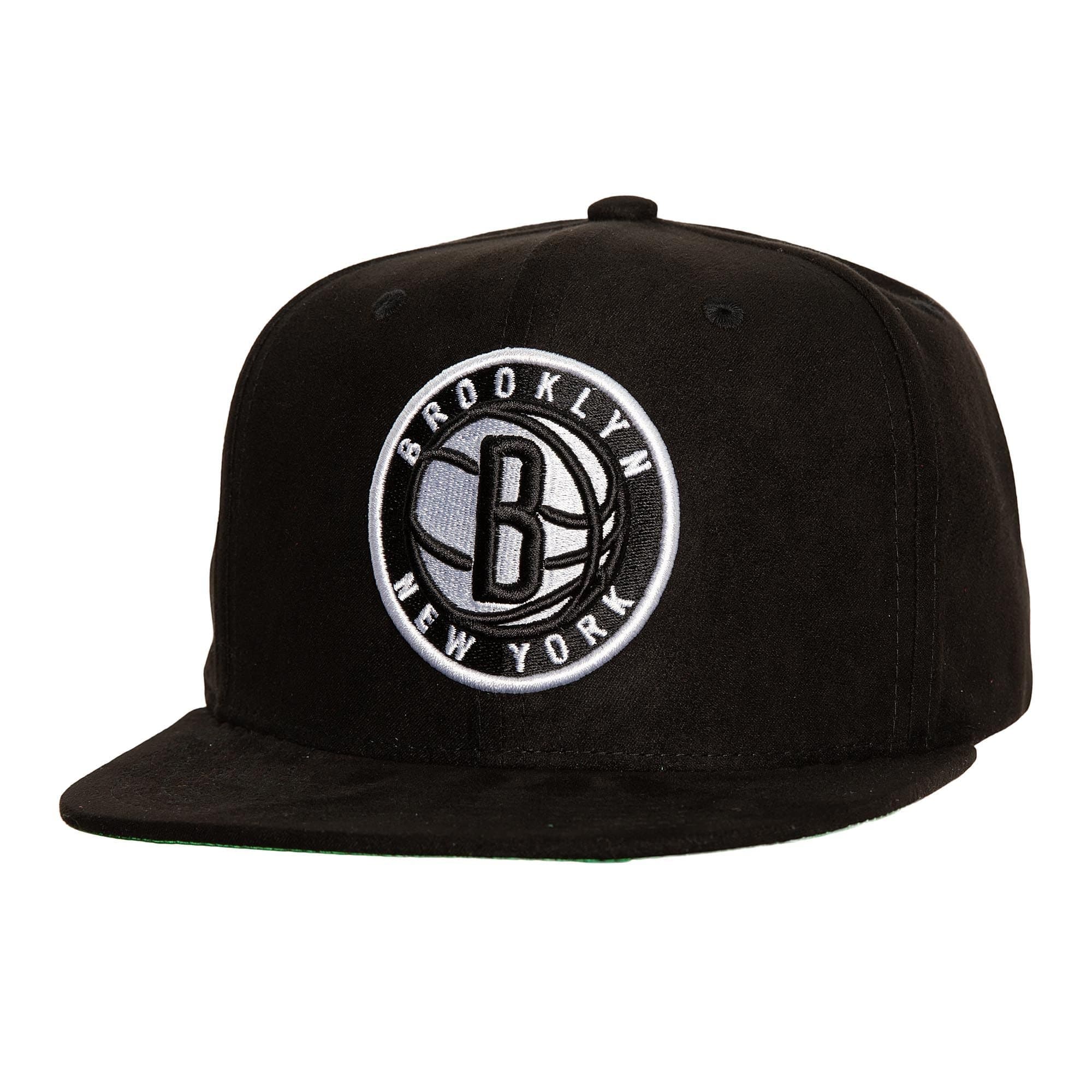 Бейсболка Mitchell & Ness Sweet Suede Snapback Brooklyn Nets Hat