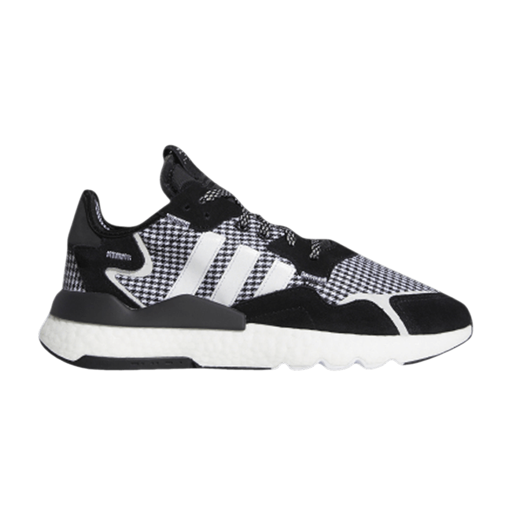 Кроссовки Adidas Nite Jogger 'Black White'