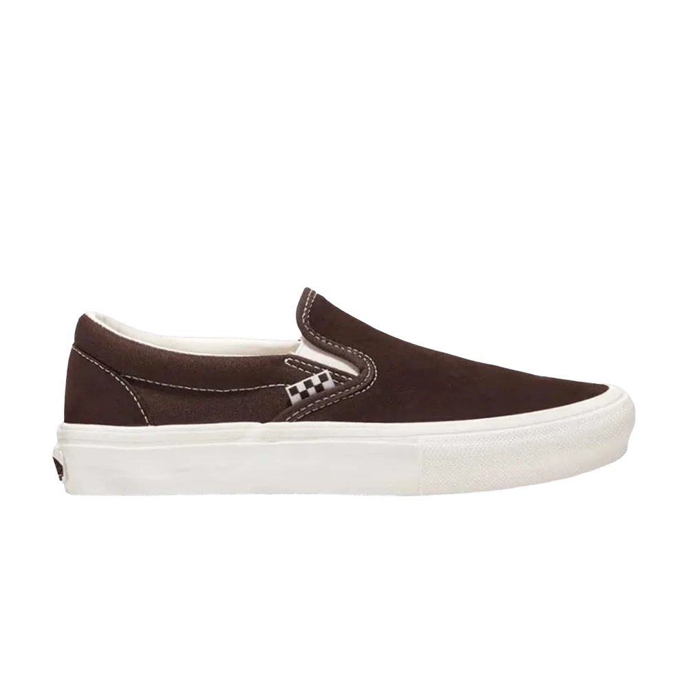 Кеды Vans Skate Slip On 'Chocolate Brown'