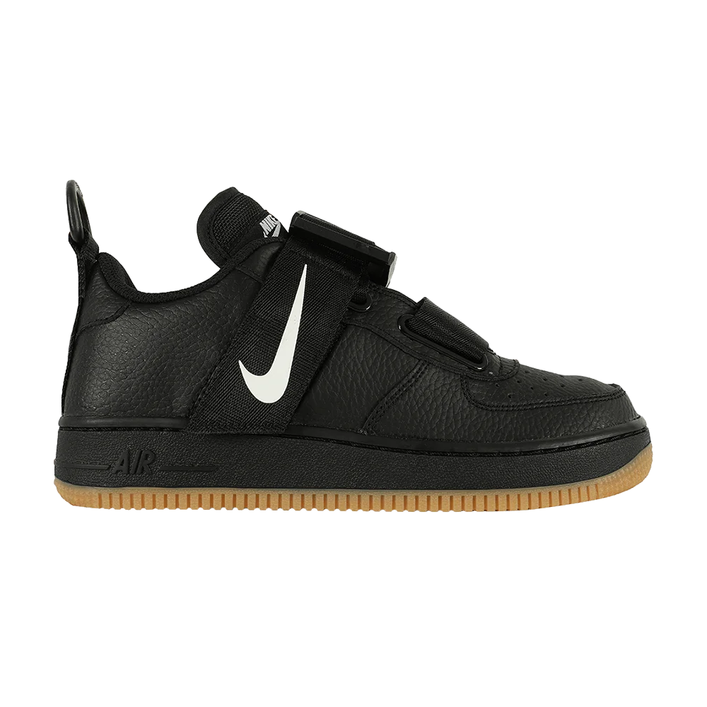 Кроссовки Nike Air Force 1 Utility GS 'Black White Gum'