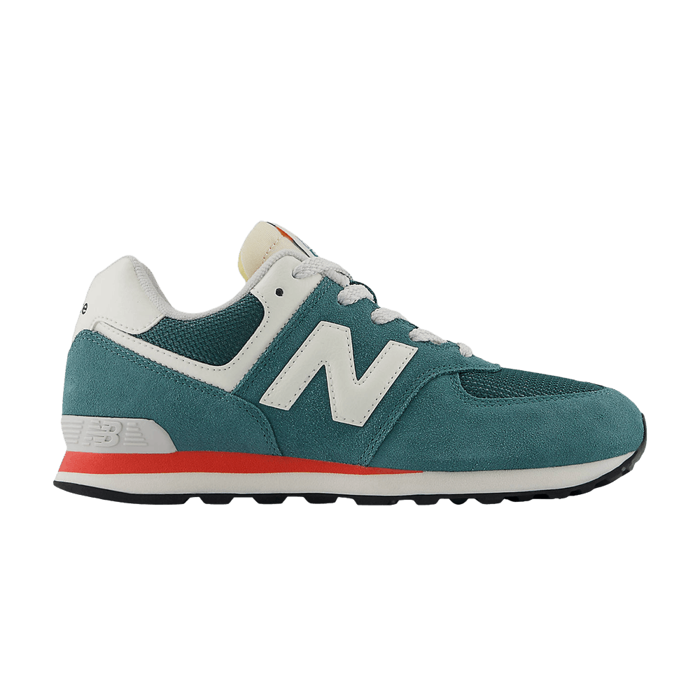 Кроссовки New Balance 574 Big Kid 'New Spruce Blast Red'