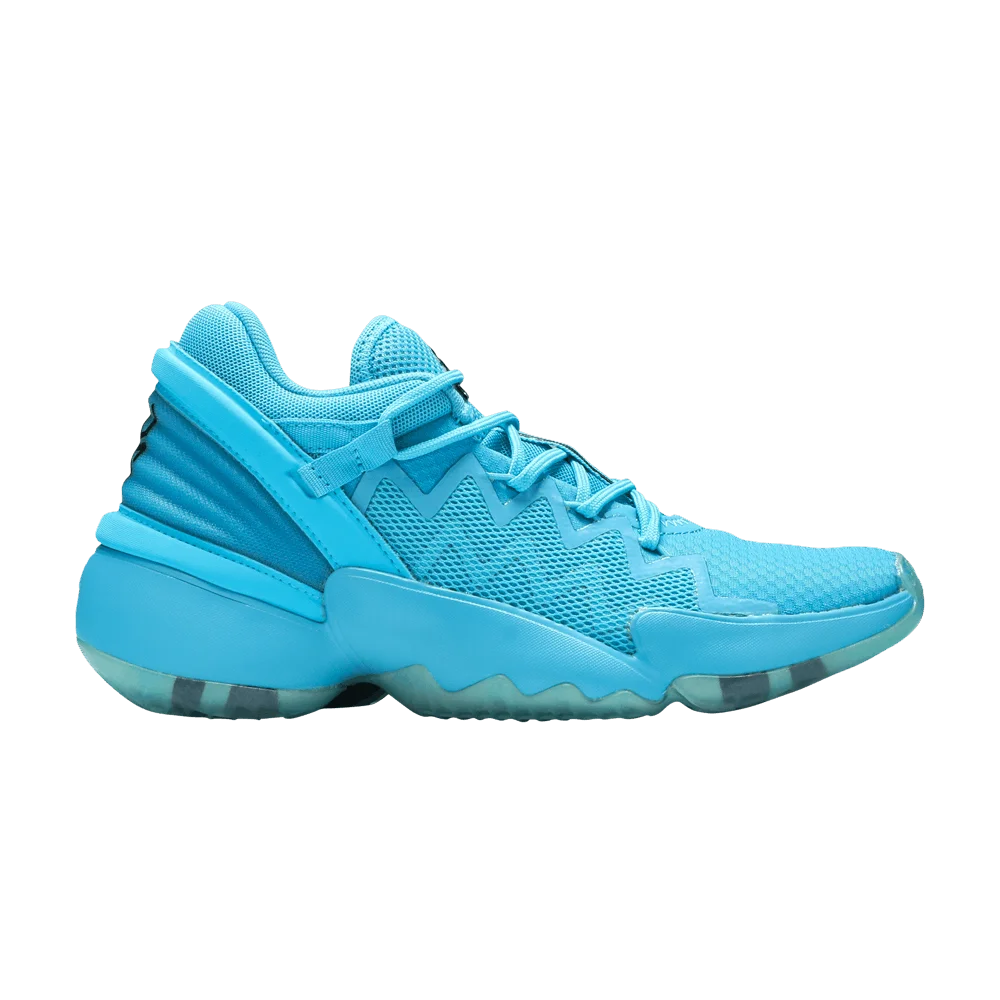 Кроссовки Crayola x adidas D.O.N. Issue #2 J 'Signal Cyan'