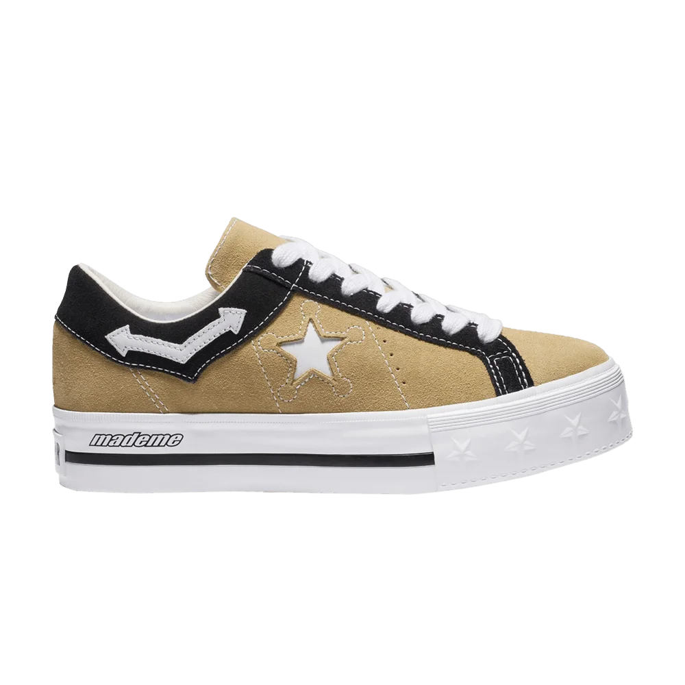 Кроссовки MadeMe x Converse Wmns One Star Platform Low 'Taupe'