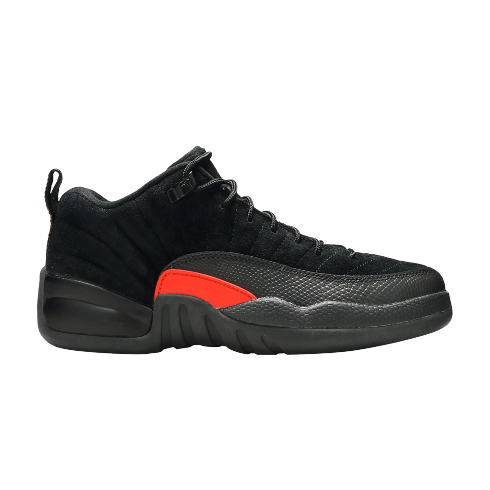Кроссовки Air Jordan 12 Retro Low BG 'Black Max Orange'