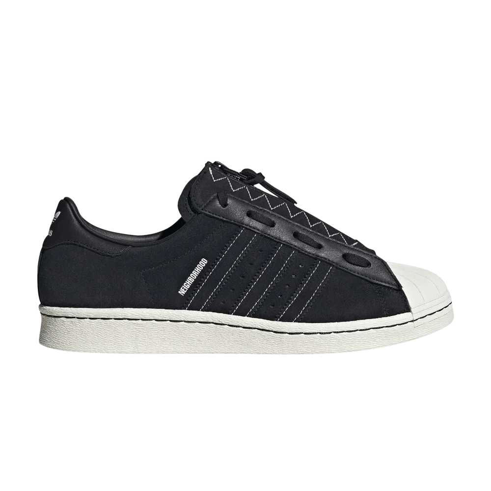Кроссовки Neighborhood x adidas Superstar 80s 'Core Black'
