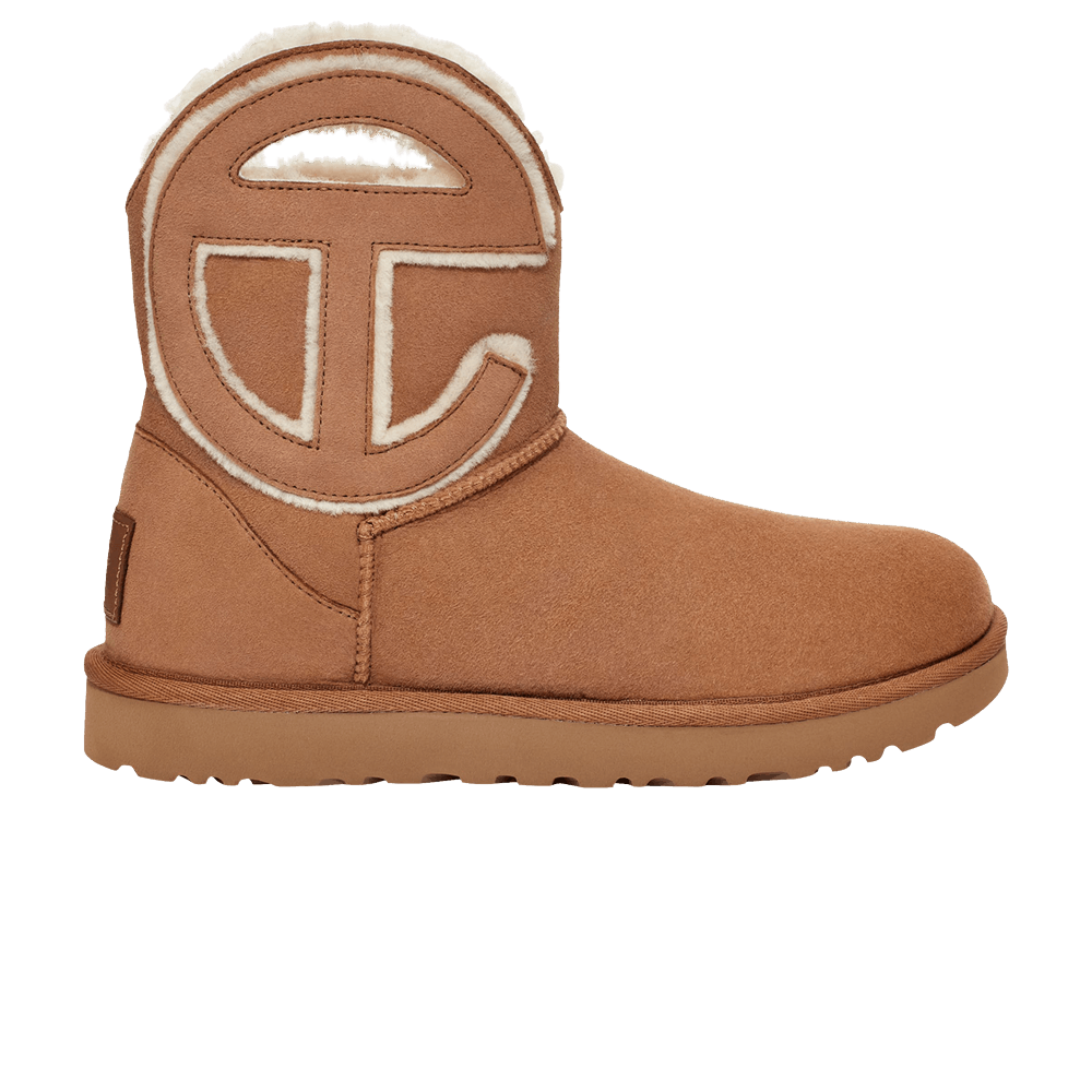 Telfar x UGG Logo Mini Boot 'Chestnut'