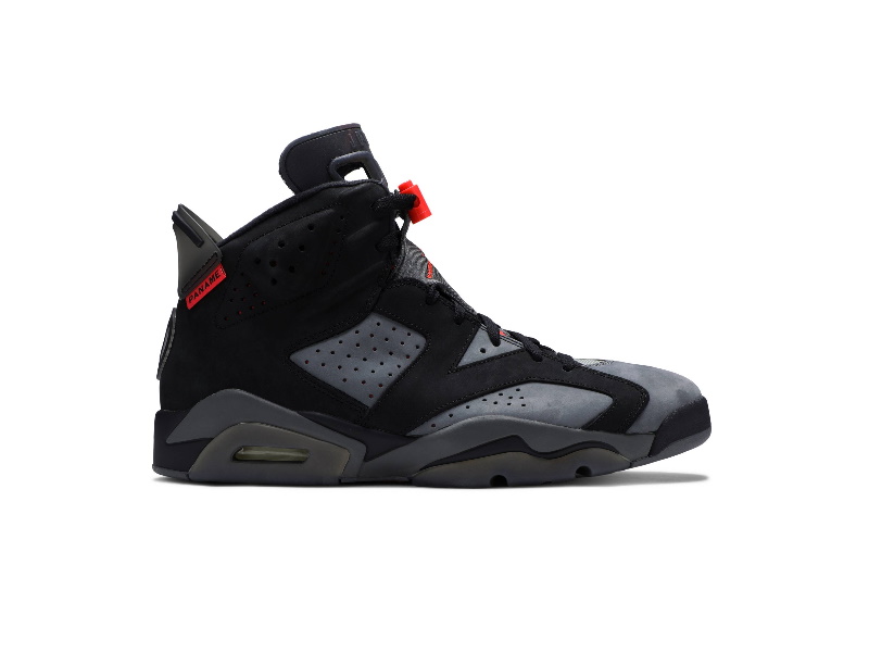 Кроссовки Paris Saint-Germain x Air Jordan 6 Retro 'Iron Grey'