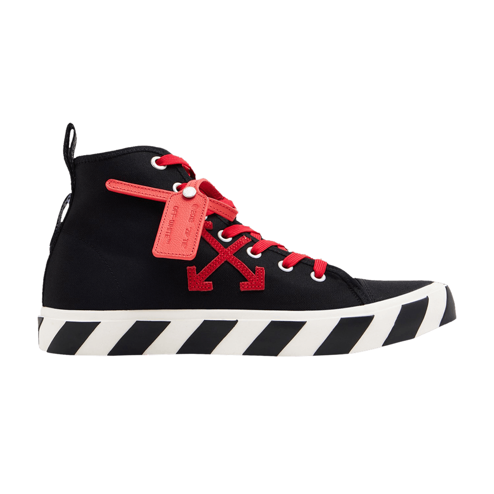 Кроссовки Off-White Vulcanized Mid 'Black Red'