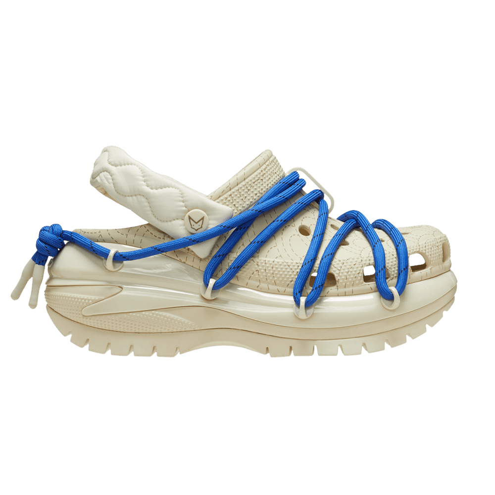 Кроссовки Crocs Rauw Alejandro x Mega Crush Clog 'Bone'