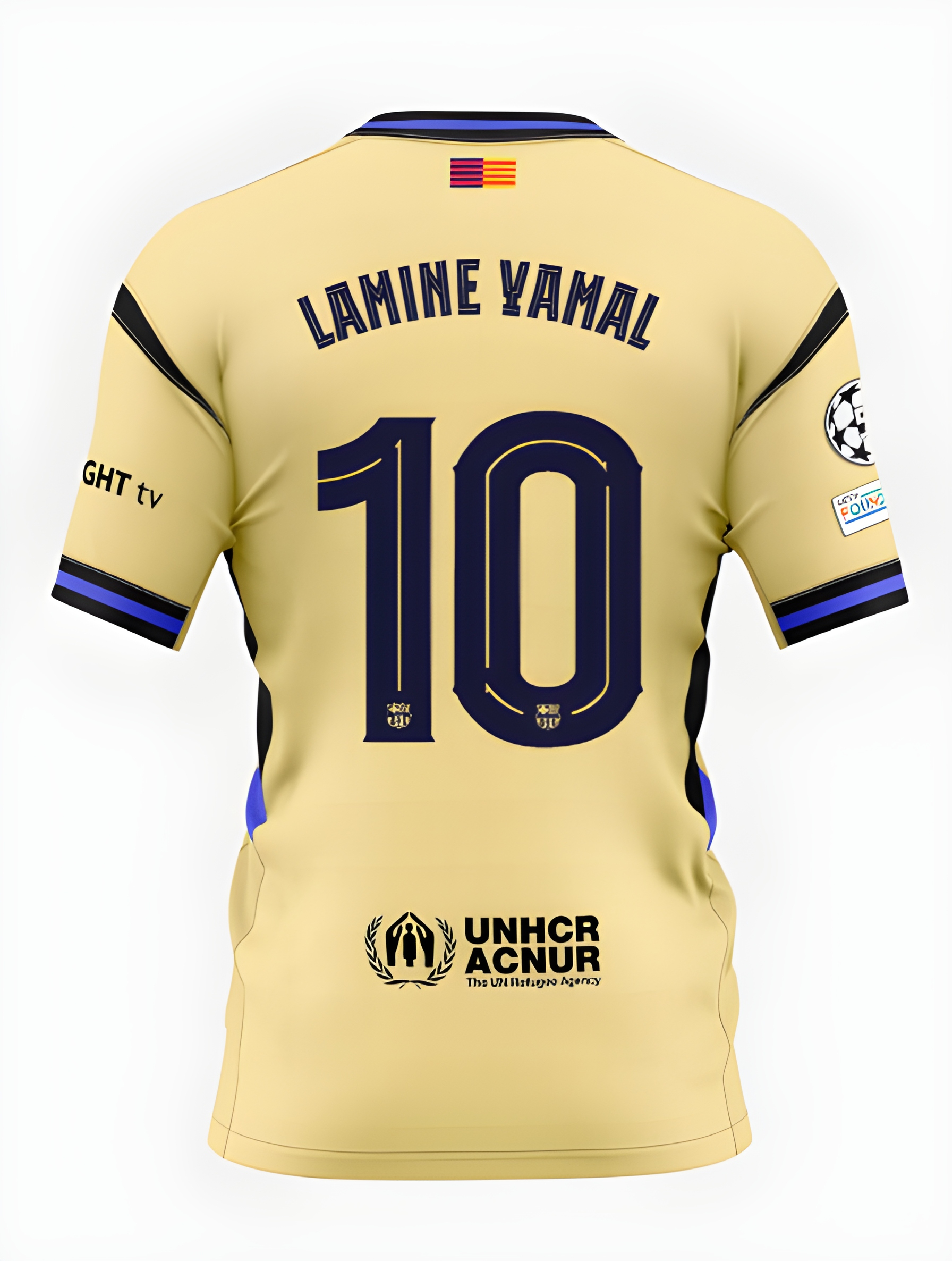 Футбольное джерси FC Barcelona x Kobe Bryant 25/26 UCL or La Liga away jersey LAMINE YAMAL