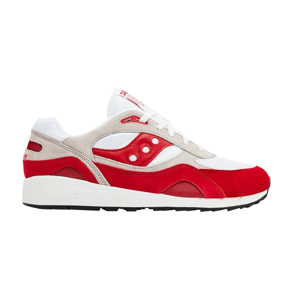 Кроссовки Saucony Shadow 6000 'White Red'