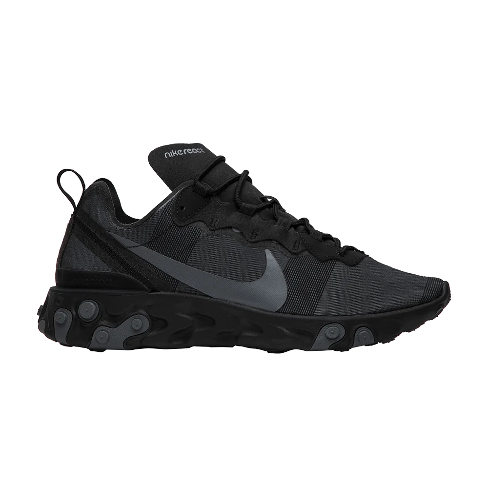 Кроссовки Nike React Element 55 'Triple Black'