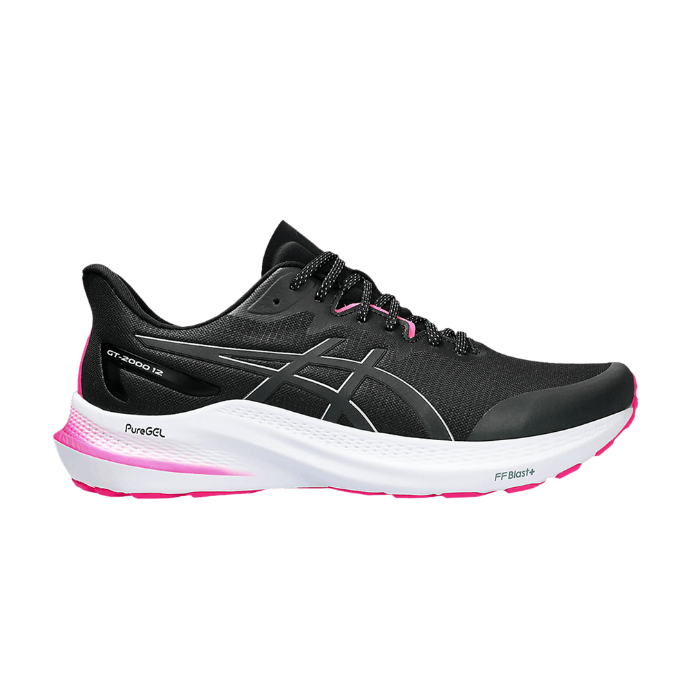 Кроссовки Asics GT 2000 12 Lite-Show 'Black Pure Silver'