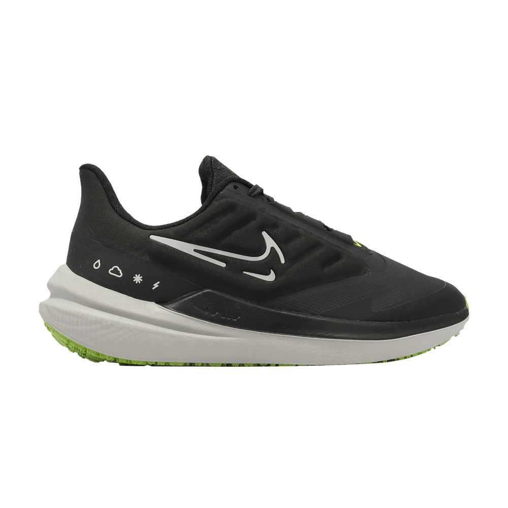Кроссовки Nike Wmns Air Winflo 9 Shield 'Black White Volt'