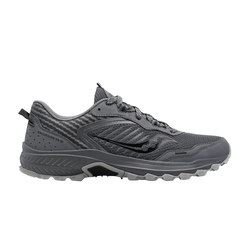 Кроссовки Saucony Excursion TR15 Wide 'Shadow Black'