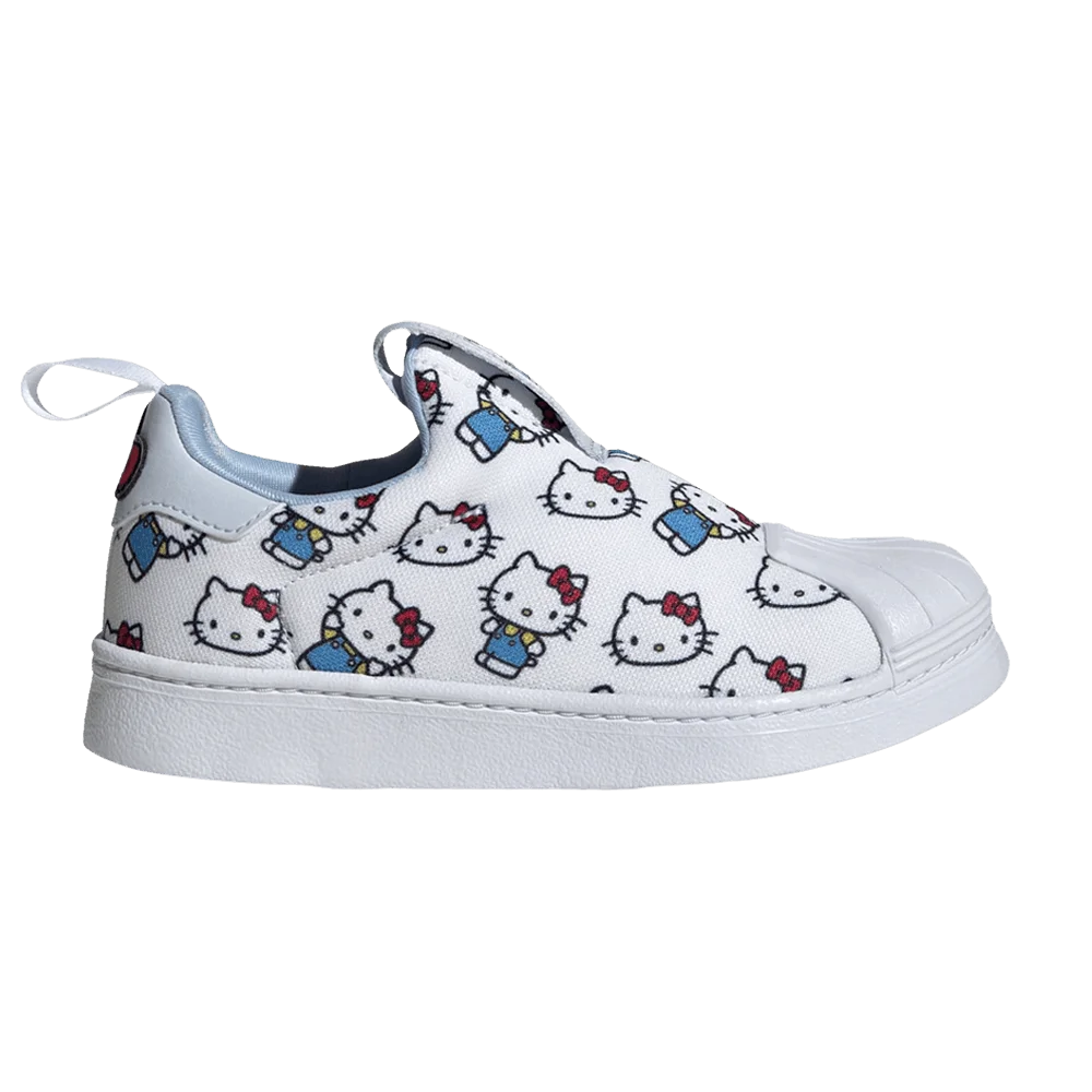 Кроссовки Hello Kitty x adidas Superstar 360 C 'White Allover Print'