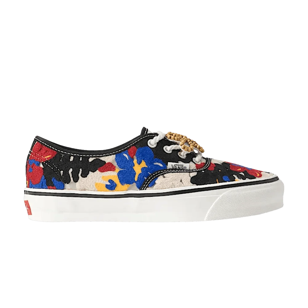 Кроссовки Vans Premium Authentic Needlework 'White Red Blue'
