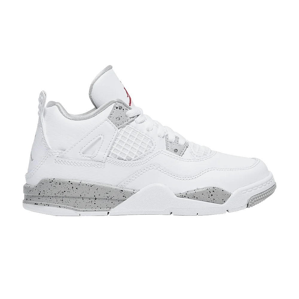 Кроссовки Air Jordan 4 Retro PS 'White Oreo'