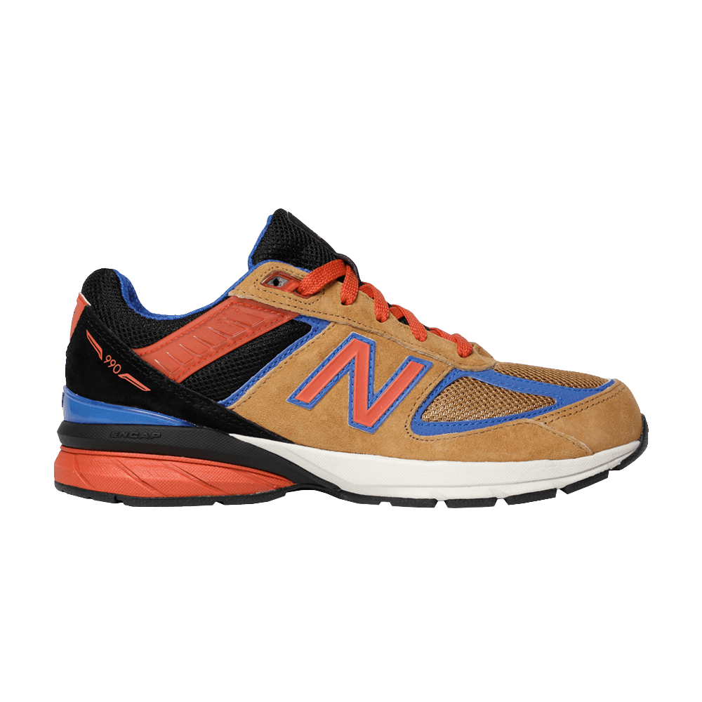 Кроссовки New Balance 990v5 Big Kid Extra Wide 'Workwear'