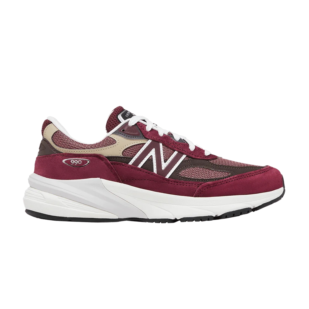 Кроссовки Teddy Santis x New Balance 990v6 Made in USA 'Burgundy Tan'