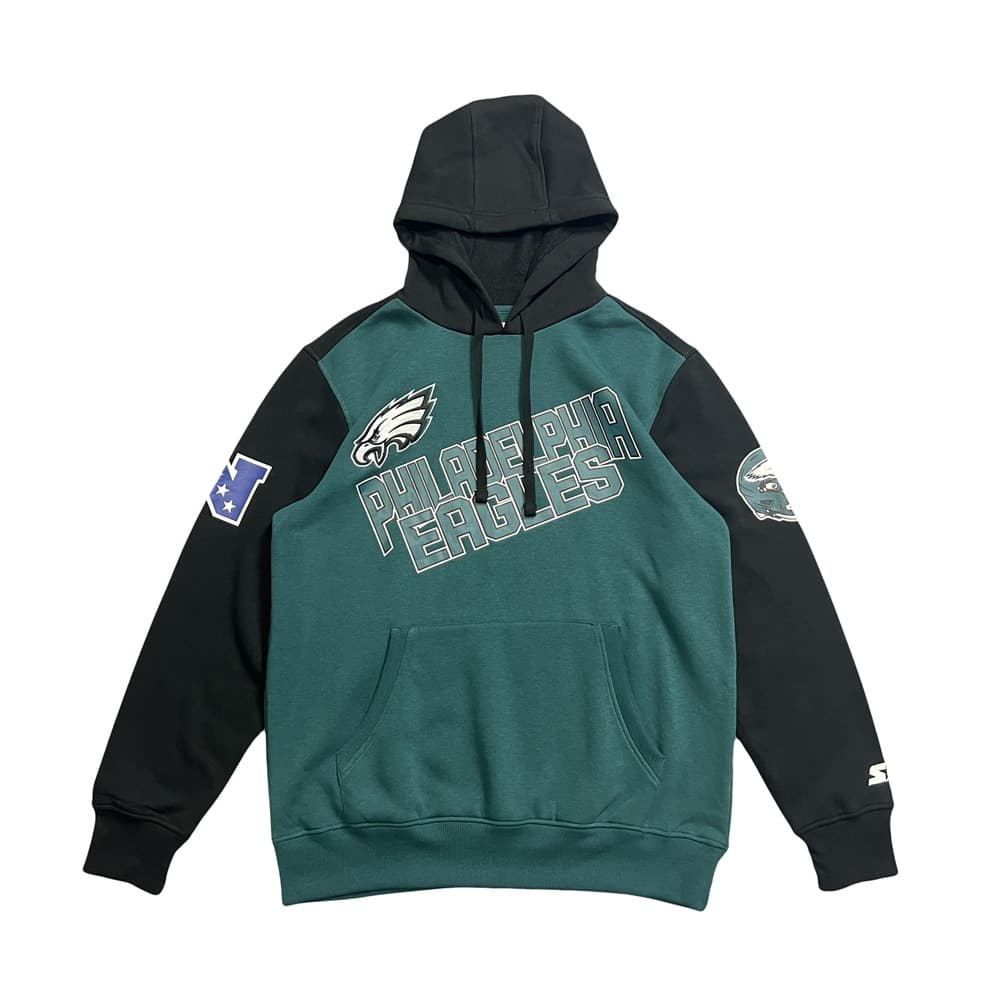 Худи Starter NFL Eagles Dark Green Hoodie