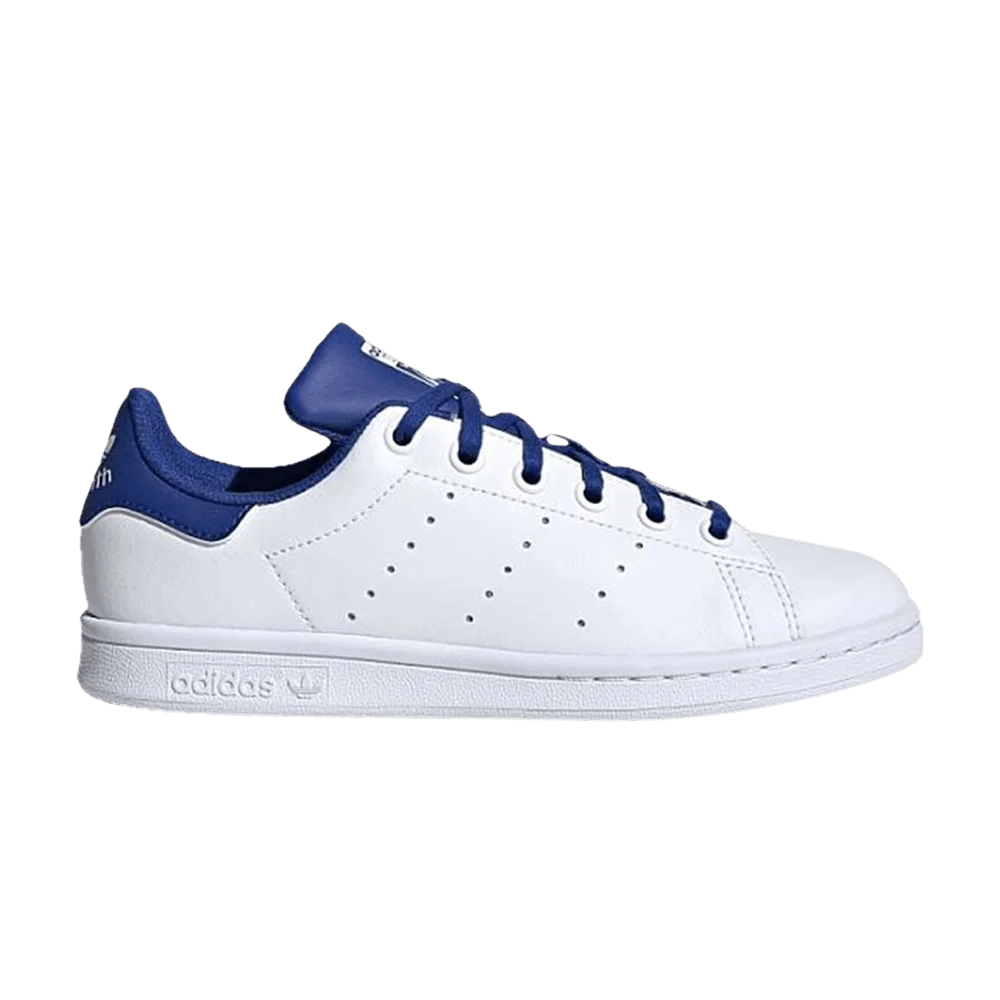 Кроссовки Adidas Stan Smith J 'White Royal Blue'