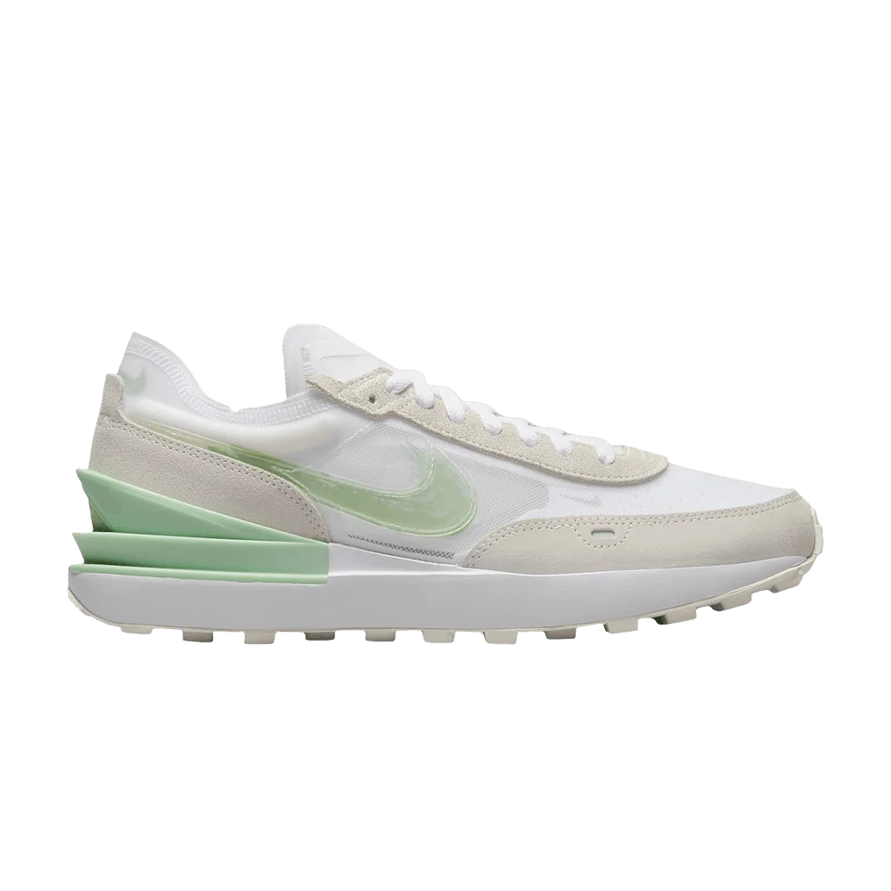 Кроссовки Nike Waffle One 'Double Swoosh - White Enamel Green'