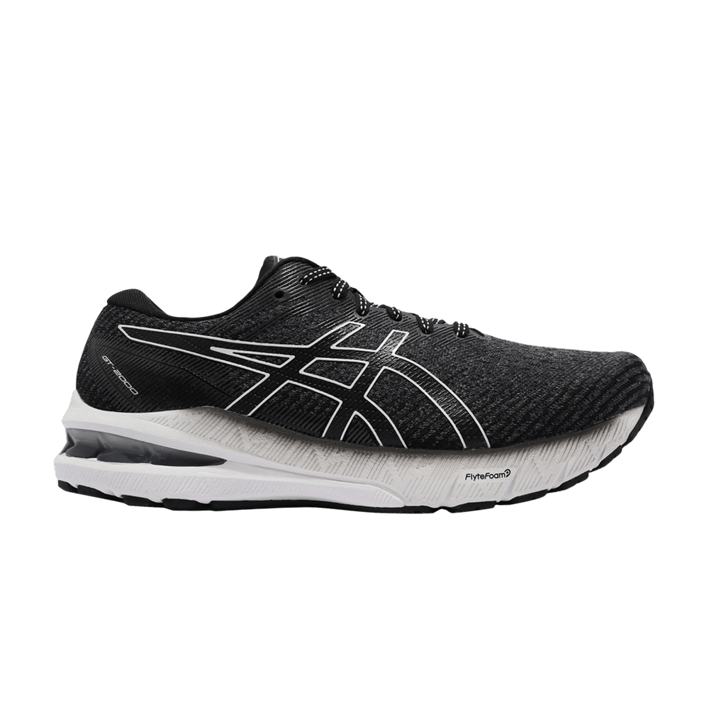 Кроссовки Asics Wmns GT 2000 10 2E Wide 'Black White'