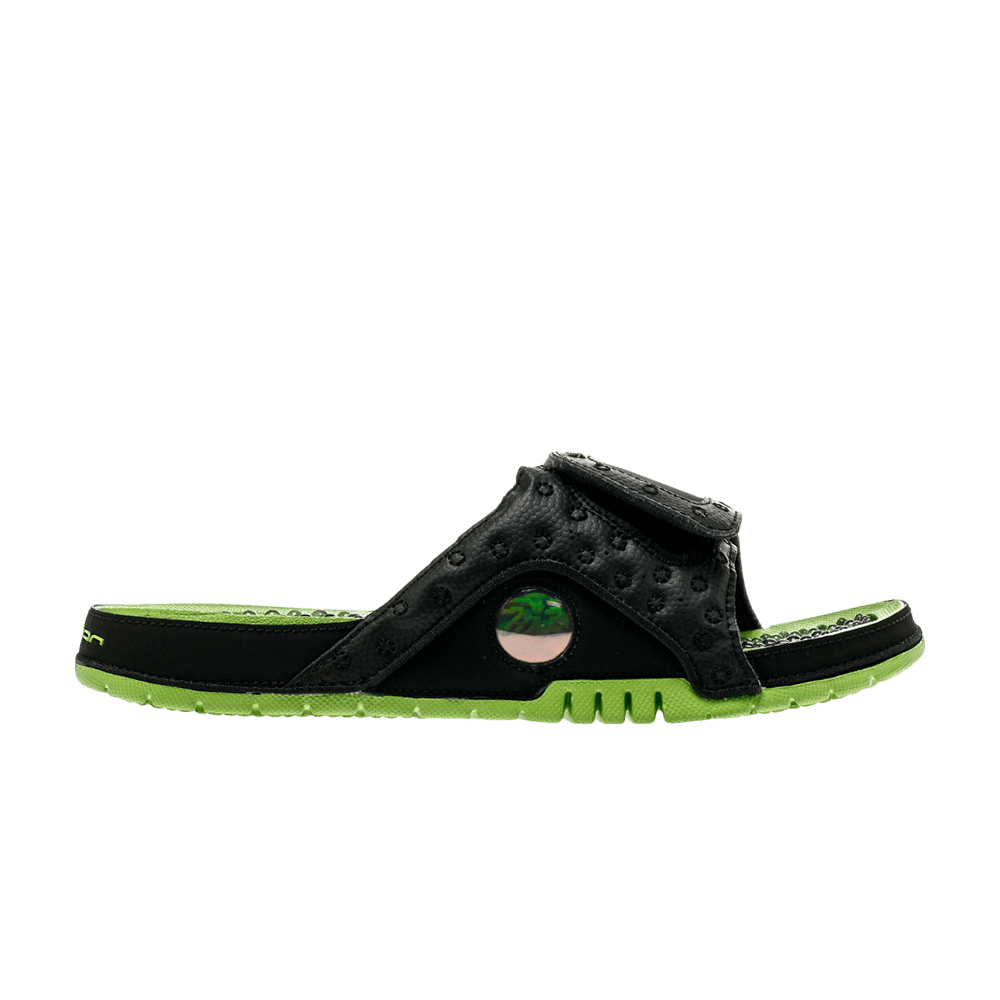 Air Jordan Hydro 13 Retro Slide 'Black Green'