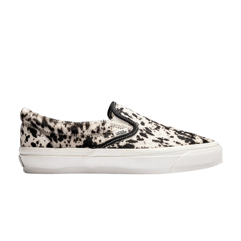 Кеды Vans Classic Slip-On 98 LX 'Pony Hair Black White'